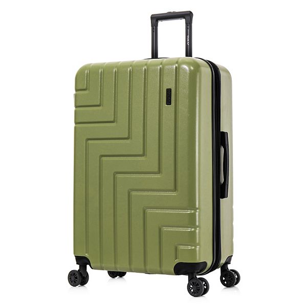 Dukap Zahav Lightweight Hardside Spinner Luggage - Green (28 INCH)