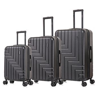 Dukap Zahav 3 pc Lightweight Hardside Spinner Luggage Set