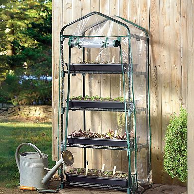 Miracle-gro Mini Greenhouse: Easy Assembly, Outdoor, Grow House