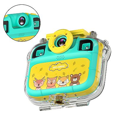 Contixo Hd Adventure Cam: Splash-proof Kids Camera With 1080p Video And Silicone Case Included