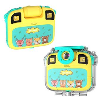Contixo Hd Adventure Cam: Splash-proof Kids Camera With 1080p Video And Silicone Case Included