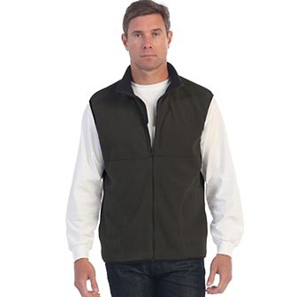 Gioberti Men's Full Zipper Polar Fleece Vest