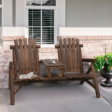 Adirondack Outdoor Seating Set, Perfect for Porch, Garden, Patio, or Riverside Settings