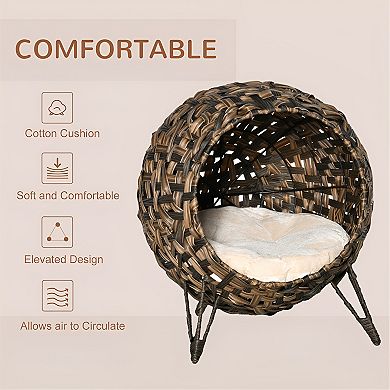 Cozy Cat Bed and House - Plush and Comfortable Design for Ultimate Cat Comfort and Relaxation
