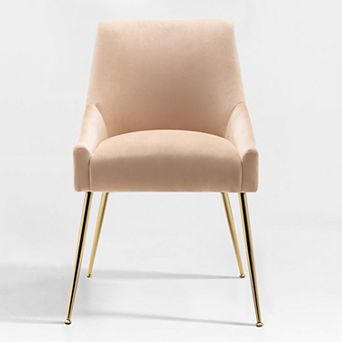 Westintrends Upholstered Velvet Accent Chair