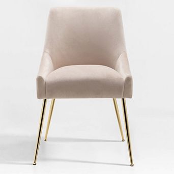 Westintrends Upholstered Velvet Accent Chair