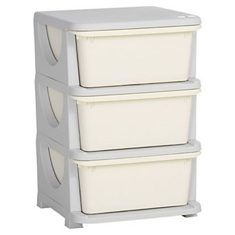 Kids Storage Unit Dresser - Multi-Drawer Storage Solution with Bright Colors and Safe Design