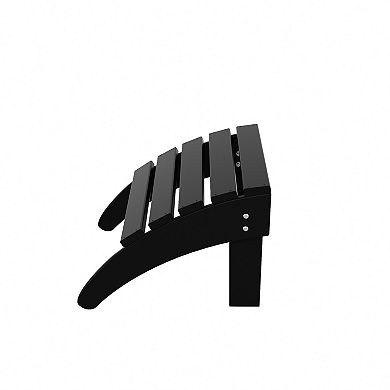 Westintrends Outdoor Folding Adirondack Ottoman