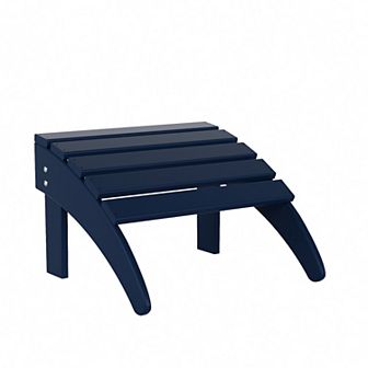 Westintrends Outdoor Folding Adirondack Ottoman