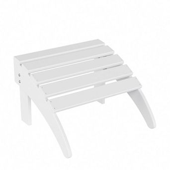 Westintrends Outdoor Folding Adirondack Ottoman