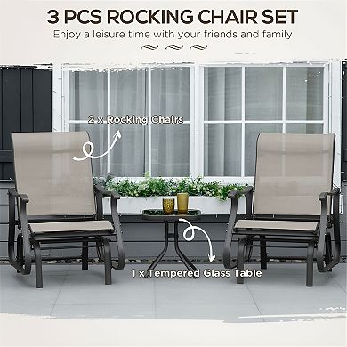3-Piece Furniture Set - Garden Chairs/lounge Chairs
