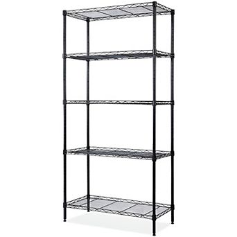 5 tier Storage Rack Wire Shelving Unit Storage Shelves
