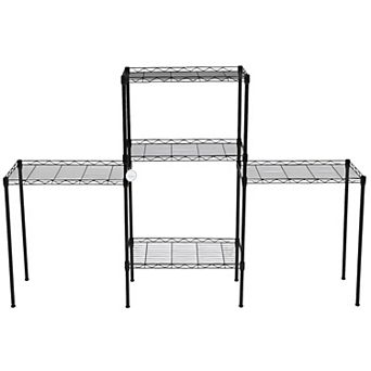 Durable Carbon Steel Storage Rack - Ideal for Garages, Workshops, and Storage Rooms