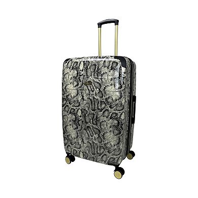 Jenni Chan Python 3-Piece Hardside Spinner Luggage Set