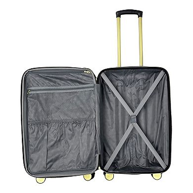 Jenni Chan Python 3-Piece Hardside Spinner Luggage Set