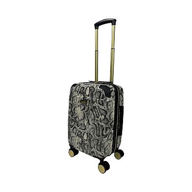 Jenni Chan Python 3-Piece Hardside Spinner Luggage Set
