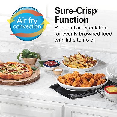 Hamilton Beach Sure Crisp 4-Slice Air Fryer Toaster Oven with 5 Cooking Modes