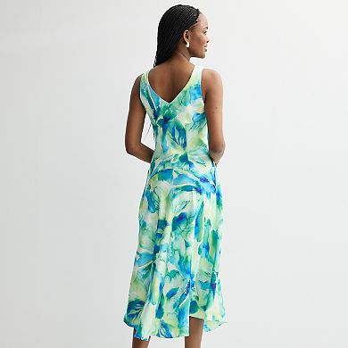 Women's Robbie Bee Cowlneck Midi Dress
