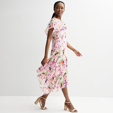 Women's Robbie Bee Cowl Neck Midi Dress