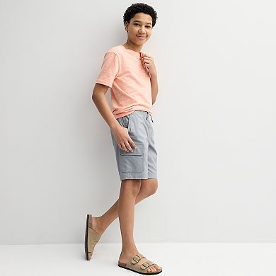 Boys 8-20 Sonoma Goods For Life® Short Sleeve Henley Tee in Regular & Husky