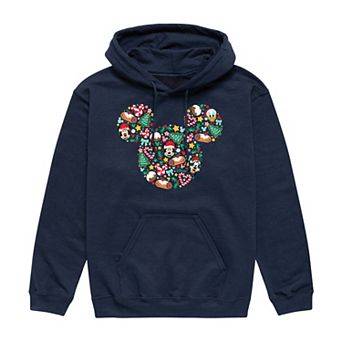 Disney's Mickey Mouse Men's Christmas Graphic Hoodie