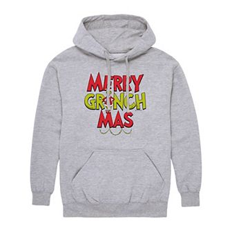 Men's Dr. Seuss Merry Grinchmas Graphic Hoodie