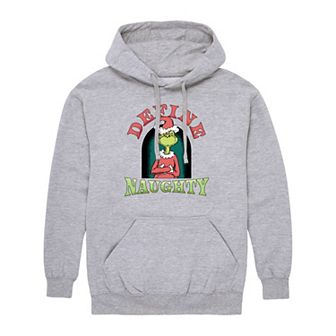 Men's Dr. Seuss Grinch Define Naughty Graphic Hoodie