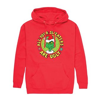 Men's Dr. Seuss All Your Sweaters Are Ugly Graphic Hoodie