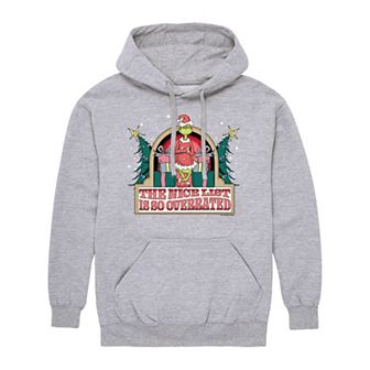 Men's Dr. Seuss The Nice List Is So Overrated Graphic Hoodie