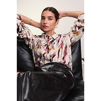 Women's NEXT Floral Long Sleeve Shirt