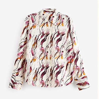 Women's NEXT Floral Long Sleeve Shirt