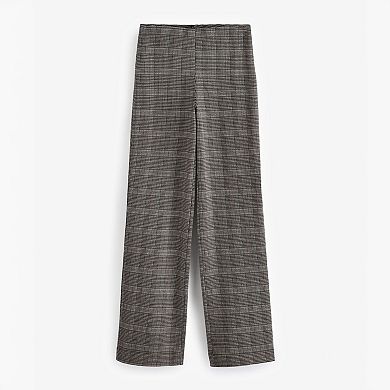 Women's NEXT Check Wide Leg Pant