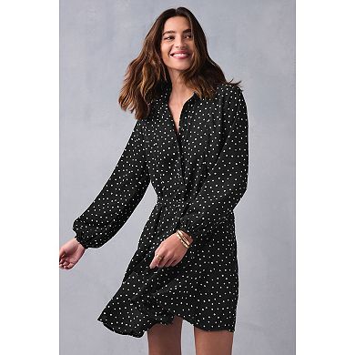 Women's NEXT Polka Dot Printed Dress