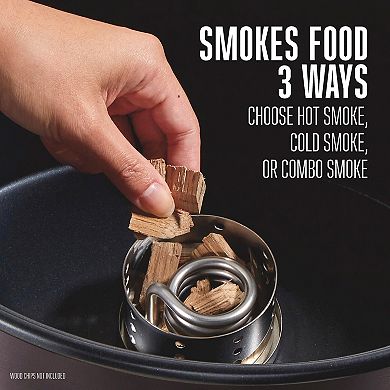 Weston 2-in-1 Indoor Smoker & 6 Qt. Slow Cooker with Party Dipper