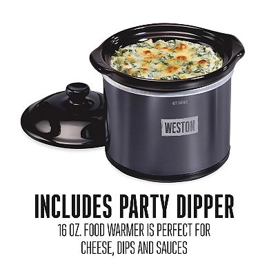 Weston 2-in-1 Indoor Smoker & 6 Qt. Slow Cooker with Party Dipper