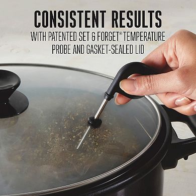 Weston 2-in-1 Indoor Smoker & 6 Qt. Slow Cooker with Party Dipper