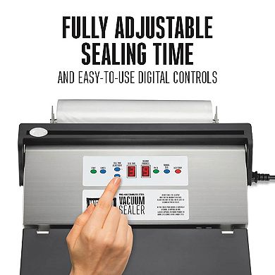 Weston Pro-1100 Programmable Stainless Steel Vacuum Sealer