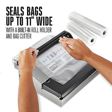 Weston Pro-1100 Programmable Stainless Steel Vacuum Sealer
