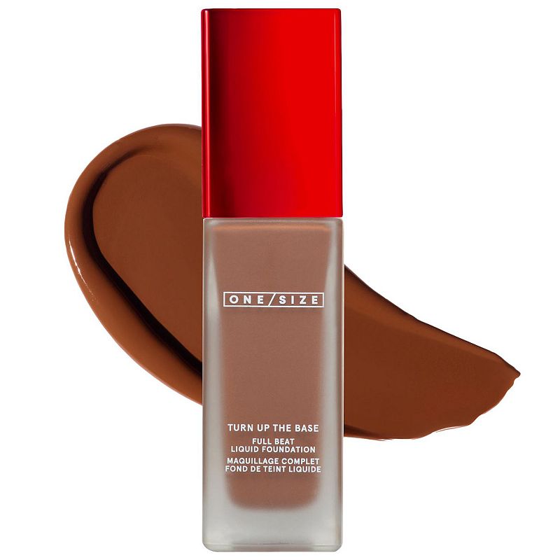 ONE/SIZE by Patrick Starrr Turn Up the Base Full Beat Waterproof Liquid Foundation, Size: 1 FL Oz, Dark Deep 45 G