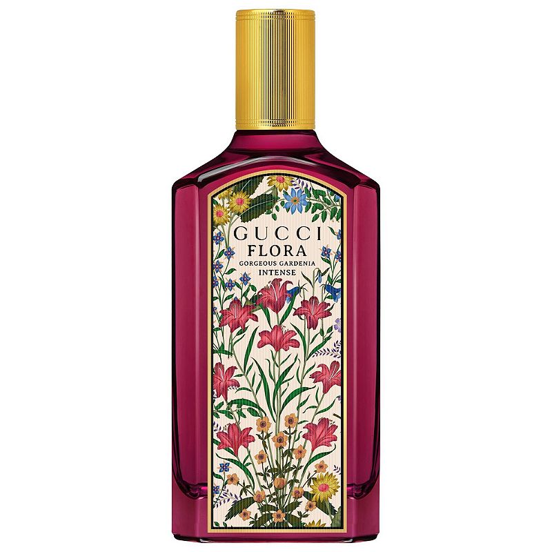 Gucci Flora Gorgeous Gardenia Eau de Parfum Intense with Sandalwood and White Florals, Size: 3.3 Oz, Gorg Ints