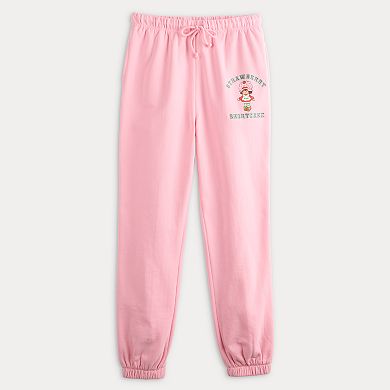 Juniors' Strawberry Shortcake Icon Graphic Gym Jogger