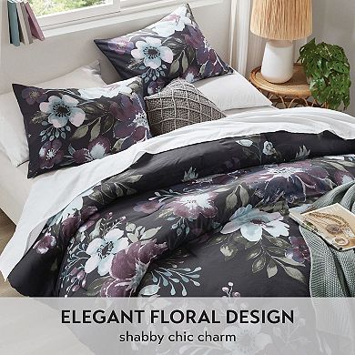 Madison Park Rita 3-Piece Cotton Printed Comforter Set