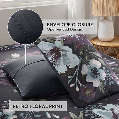 Madison Park Rita 3-Piece Cotton Printed Comforter Set