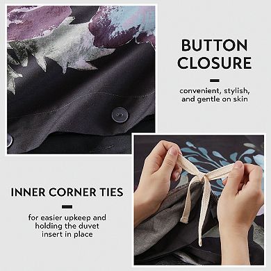 Madison Park Rita 3-Piece Cotton Duvet Cover Set