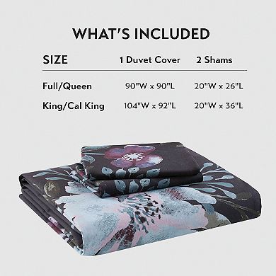 Madison Park Rita 3-Piece Cotton Duvet Cover Set