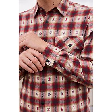 Men's NEXT Check Tribal Shirt