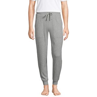 Men's Lands' End Brushed Rib Joggers
