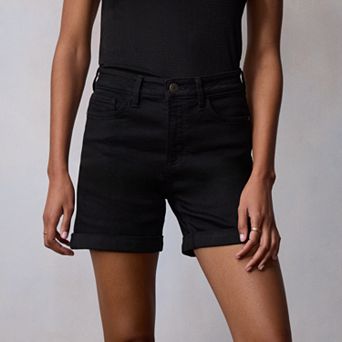 Women's LC Lauren Conrad High-Rise 5 in Rolled Cuff Shorts