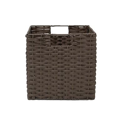 Sonoma Goods For Life® Resin Woven Cube Basket
