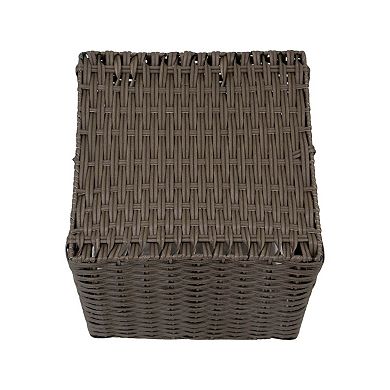 Sonoma Goods For Life® Resin Woven Cube Basket